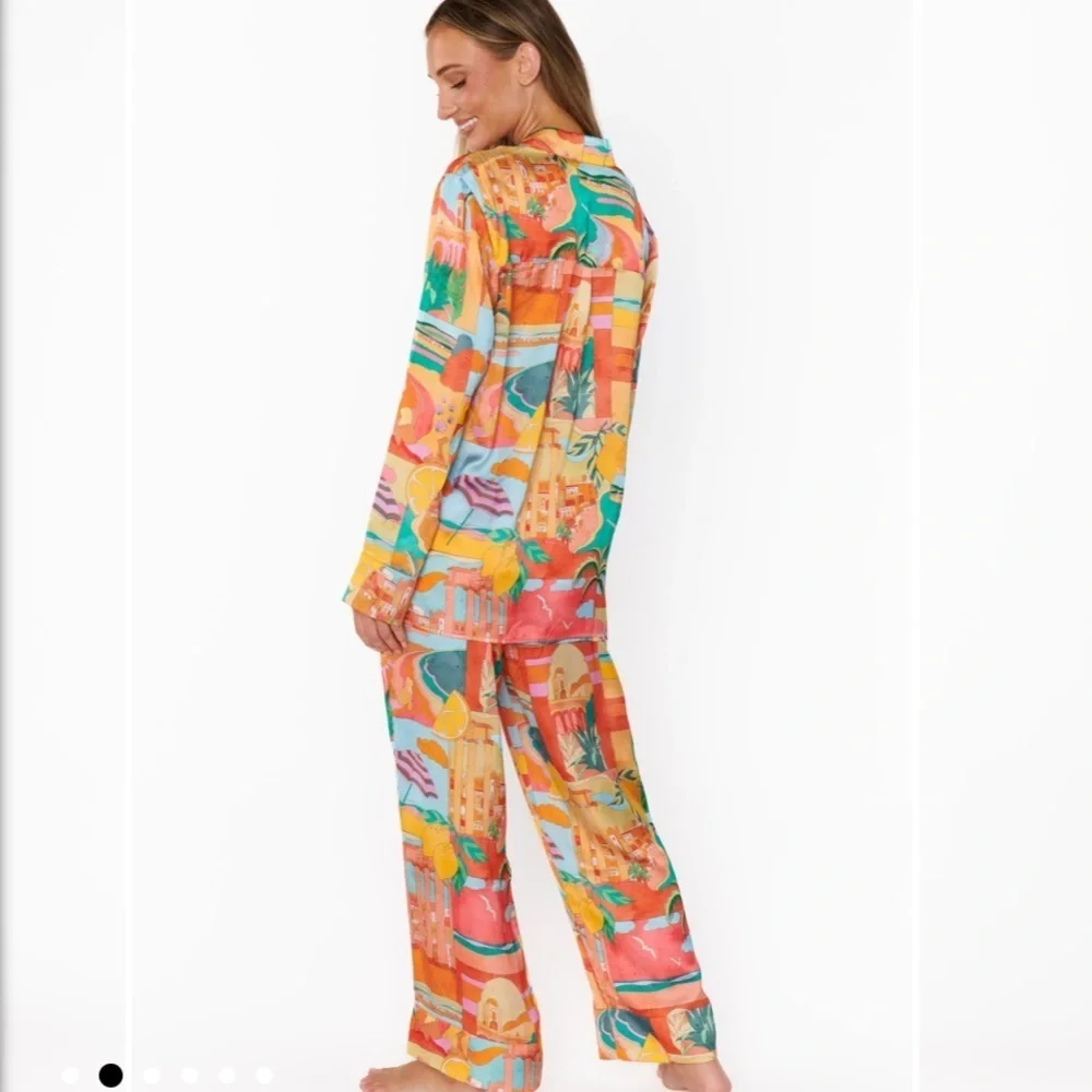 Show Me your MuMu Early Night PJ Set NWOT - Picture 3 of 11